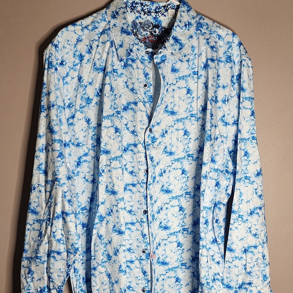 Robert Graham Tie-Dyed Shirt